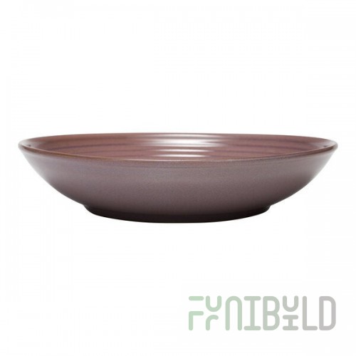 Libbey Canyonlands 73 oz. Mauve Terracotta Coupe Bowl - 12/Case