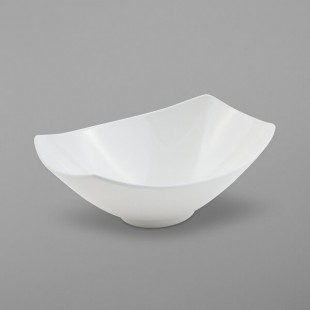 Bon Chef 2513PWHT Gondola 64 oz. White Sandstone Cast Aluminum Bowl Bon Chef 2513PWHT Gondola 64 oz. White Sandstone Cast Aluminum Bowl