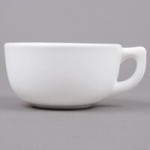 Tuxton BWD-1153 46 oz. White China Pasta / Salad Bowl - 12/Case