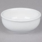 Tuxton BWD-1153 46 oz. White China Pasta / Salad Bowl - 12/Case