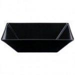 GET ML-247-G/BK Brasilia 2.5 Qt. Green and Black Square Melamine Bowl - 6/Case GET ML-247-G/BK Brasilia 2.5 Qt. Green and Black Square Melamine Bowl - 6/Case
