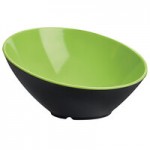 GET ML-247-G/BK Brasilia 2.5 Qt. Green and Black Square Melamine Bowl - 6/Case GET ML-247-G/BK Brasilia 2.5 Qt. Green and Black Square Melamine Bowl - 6/Case