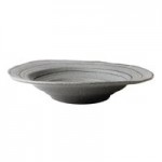 Elite Global Solutions M14BST-OWD Della Terra Melamine Stoneware 1.38 Qt. Off White Irregular Round Serving Bowl Elite Global Solutions M14BST-OWD Della Terra Melamine Stoneware 1.38 Qt. Off White Irregular Round Serving Bowl