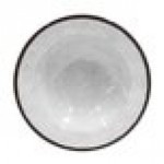 Elite Global Solutions DB6M-W Mojave Vintage California 10 oz. White Crackle Round Melamine Bowl - 6/Case