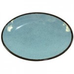 Elite Global Solutions DB6M-W Mojave Vintage California 10 oz. White Crackle Round Melamine Bowl - 6/Case