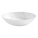 American Metalcraft Mix & Matte 24 oz. White Melamine Bowl American Metalcraft Mix & Matte 24 oz. White Melamine Bowl