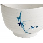 Acopa Biru 9 oz. Round Melamine Miso Bowl - 12/Case