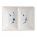 Acopa Biru 9 oz. Round Melamine Miso Bowl - 12/Case