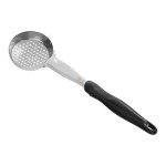 Vollrath 6432420 Jacob's Pride® 4 oz. Black Perforated Round Spoodle® Portion Spoon Vollrath 6432420 Jacob's Pride® 4 oz. Black Perforated Round Spoodle® Portion Spoon