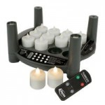 Sterno 12-Piece Color-Changing All-in-One Rechargeable Flameless Votive Starter Set