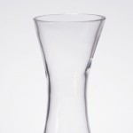 Acopa 76 oz. Customizable Flat Top Glass Wine Decanter Acopa 76 oz. Customizable Flat Top Glass Wine Decanter