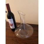 Acopa 76 oz. Customizable Flat Top Glass Wine Decanter Acopa 76 oz. Customizable Flat Top Glass Wine Decanter