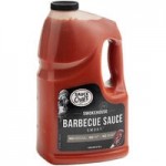 Sauce Craft Applewood Smoked Bacon BBQ Sauce 1 Gallon - 2/Case