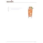Monin Sugar-Free Sweetener Syrup 1 Liter - 4/Case