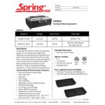 Spring USA Solstice HC380CT Dual Hot / Cold System Chafer 110-120V