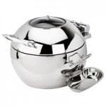 Eastern Tabletop Crown 8 Qt. Induction / Traditional Chafer with Pillard Stand and Cover 3935PL