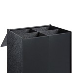 Vollrath CFIFO-2X 2 Tier 4 Bin First In First Out Gravity Fed Condiment Holder