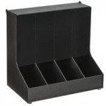 Vollrath CFIFO-2X 2 Tier 4 Bin First In First Out Gravity Fed Condiment Holder