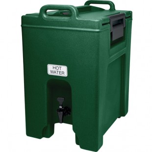 Cambro UC1000519 Ultra Camtainer® 10.5 Gallon Kentucky Green Insulated Beverage Dispenser