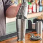 Barfly® M37125 2-Piece Heavy-Duty Weighted Stainless Steel Cocktail Shaker Tin Set with 18 oz. and 28 oz. Cocktail Shaker Tins