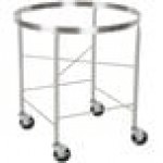Vollrath 79818 Stainless Steel Mobile Mixing Bowl Stand with 80 Qt. Mixing Bowl