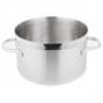 Vollrath 47743 Intrigue 7 Qt. Stainless Steel Sauce Pan with Aluminum-Clad Bottom