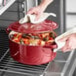 Valor 9.5 Qt. Merlot Enameled Cast Iron Dutch Oven Valor 9.5 Qt. Merlot Enameled Cast Iron Dutch Oven