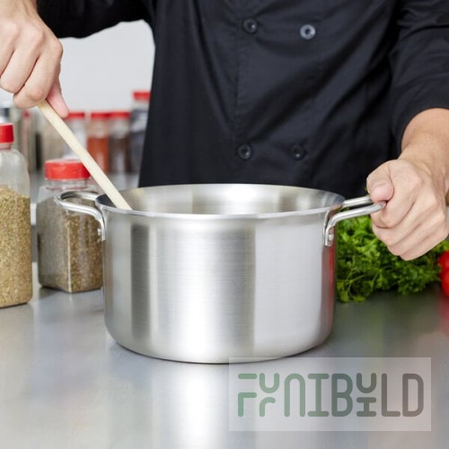 Vollrath 77519 Tribute 6 Qt. Stainless Steel Sauce / Stock Pot
