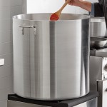 Choice 160 Qt. Heavy Weight Aluminum Stock Pot with Cover Choice 160 Qt. Heavy Weight Aluminum Stock Pot with Cover