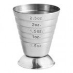 Barfly® M37069CP 2.5 oz. Copper-Plated Stainless Steel Measuring Jigger Barfly® M37069CP 2.5 oz. Copper-Plated Stainless Steel Measuring Jigger