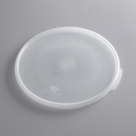 Cambro 12, 18 and 22 Qt. Translucent Round Polypropylene Food Storage Container Seal Cover Cambro 12, 18 and 22 Qt. Translucent Round Polypropylene Food Storage Container Seal Cover