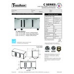 Traulsen CLUC-72F-SD-LRR C Series 72 3/16