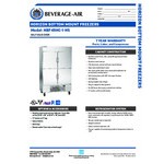 Beverage-Air HBF49HC-1-HS Horizon Series 52