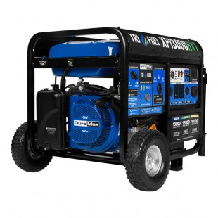 DuroMax XP13000HXT HXT Series 500 CC Tri Fuel Portable Generator with CO Alert - 13,000 / 10,500W, 120V/240V