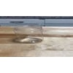 8 oz. Clear Round PET Jar with Label Panel