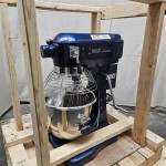 Scratch and Dent Waring Luna WSM20LT 20 Qt. Planetary Stand Mixer with Guard, Timer, and Standard Accessories - 120V, 1 hp Scratch and Dent Waring Luna WSM20LT 20 Qt. Planetary Stand Mixer with Guard, Timer, and Standard Accessories - 120V, 1 hp