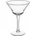 Acopa Deco 9 oz. Martini Glass - 6/Box