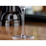 Acopa Deco 9 oz. Martini Glass - 6/Box