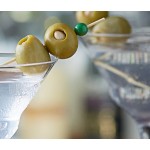 Acopa Deco 9 oz. Martini Glass - 6/Box