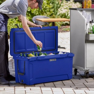 CaterGator CG100NV Navy 110 Qt. Rotomolded Outdoor Cooler / Ice Chest CaterGator CG100NV Navy 110 Qt. Rotomolded Outdoor Cooler / Ice Chest