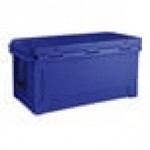 CaterGator CG100NV Navy 110 Qt. Rotomolded Outdoor Cooler / Ice Chest