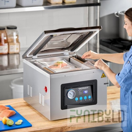 VacPak-It VMC32 Chamber Vacuum Packaging Machine with Two 16