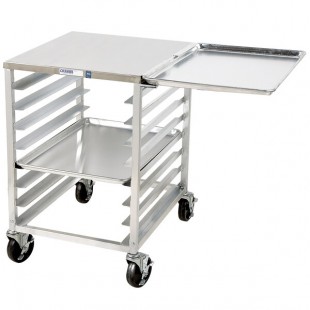 Channel RG101 8 Pan End Load Undercounter Work Top Sheet / Bun Pan Rack with Side Channels Channel RG101 8 Pan End Load Undercounter Work Top Sheet / Bun Pan Rack with Side Channels