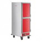 Avantco HTI-1836DS Full Size Insulated Heated Holding Cabinet with Solid Dutch Doors - 120V