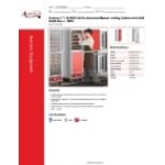 Avantco HTI-1836DS Full Size Insulated Heated Holding Cabinet with Solid Dutch Doors - 120V