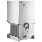 Scotsman HID540WX-1A Meridian® Water-Cooled Countertop Nugget Ice Machine and Water Dispenser with Hands-Free Dispensing - 40 lb. Bin Capacity