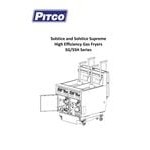 Pitco® SSH55-RD Solofilter Solstice Supreme Natural Gas 40-50 lb. Floor Fryer with Digital Controls - 100,000 BTU Pitco® SSH55-RD Solofilter Solstice Supreme Natural Gas 40-50 lb. Floor Fryer with Digital Controls - 100,000 BTU