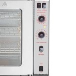 Cooking Performance Group FGC-200-NK Double Deck Standard Depth Full Size Natural Gas Convection Oven with Legs - 108,000 BTU Cooking Performance Group FGC-200-NK Double Deck Standard Depth Full Size Natural Gas Convection Oven with Legs - 108,000 BTU