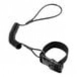 Ergodyne Squids 3157 2 lb. Black Coiled Hard Hat Lanyard with Buckle 19156 Ergodyne Squids 3157 2 lb. Black Coiled Hard Hat Lanyard with Buckle 19156
