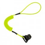 Ergodyne Squids 3157 2 lb. Black Coiled Hard Hat Lanyard with Buckle 19156 Ergodyne Squids 3157 2 lb. Black Coiled Hard Hat Lanyard with Buckle 19156
